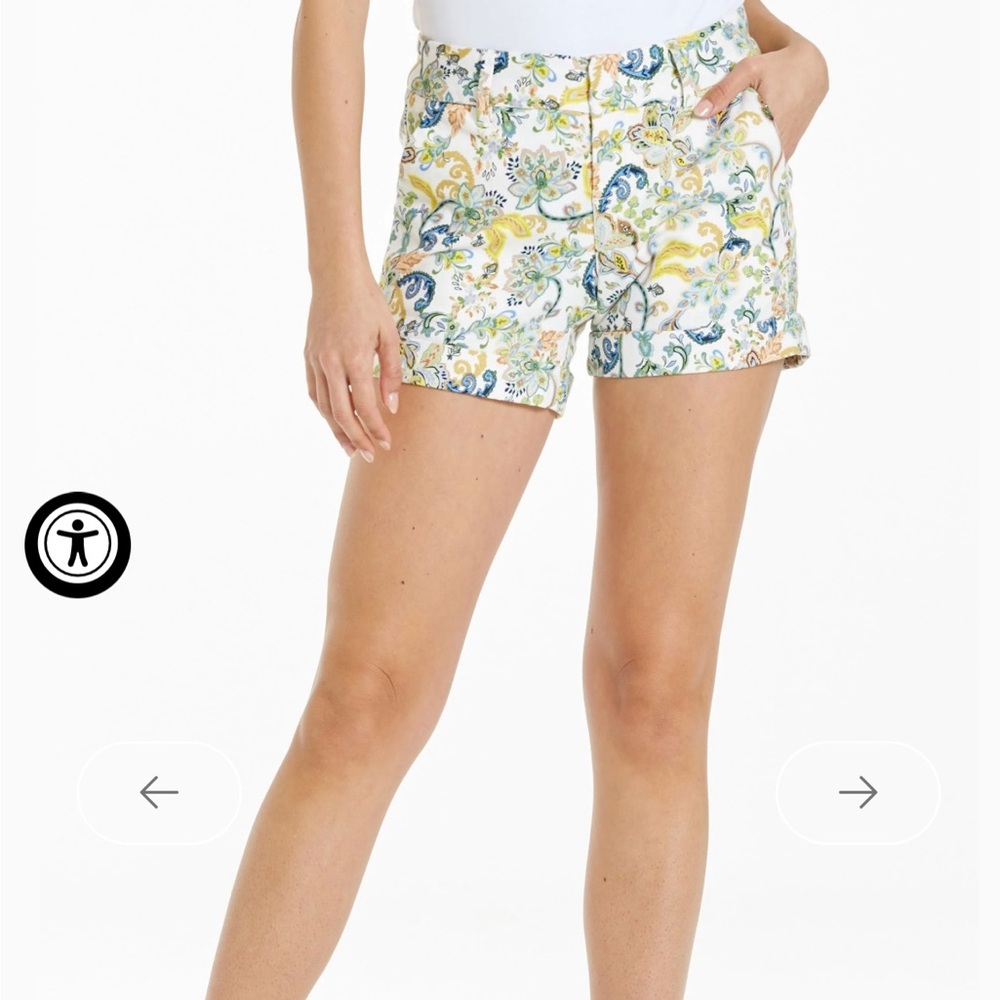 NWT Dear John Hampton Novelty Paisley Shorts